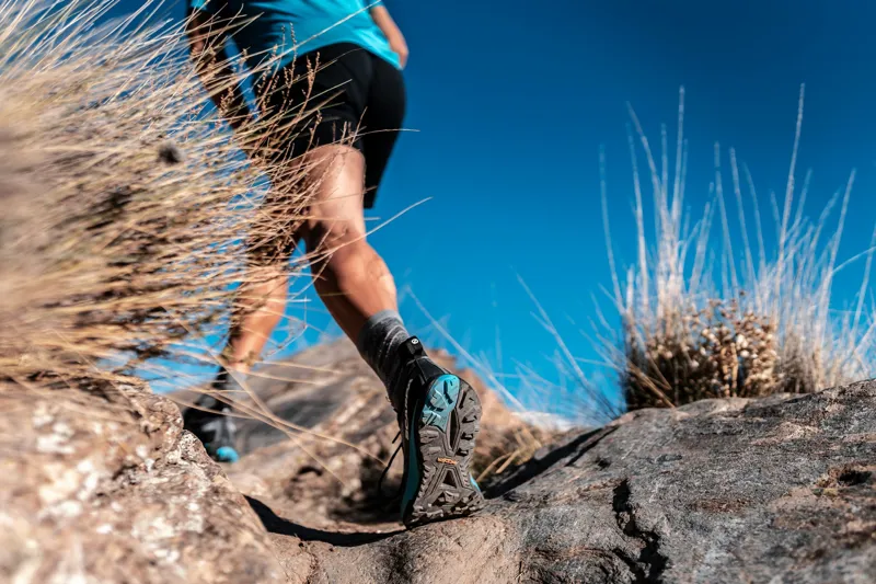 Scarpa Mens Golden Gate Kima RT Trail Running Shoes - Gray-Azure-10